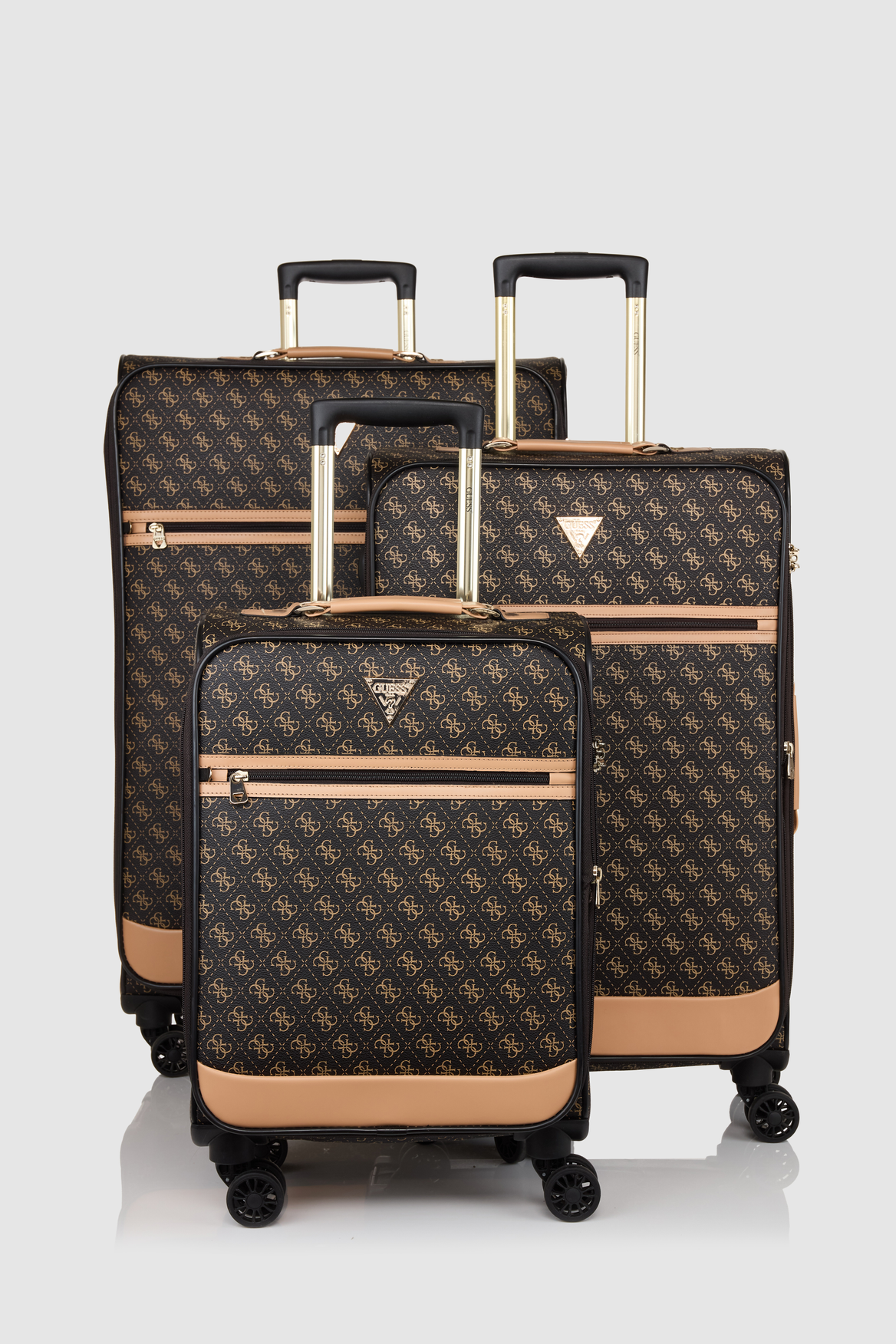 Guess Logo Affair 3pc Suitcase Set – Strandbags Australia