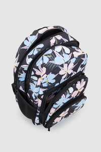 Pastel Floral Backpack Set