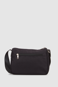 Nylon Twin Pocket Crossbody Bag