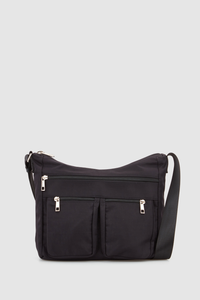 Nylon Multi Pocket Crossbody