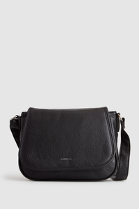 Zip Pocket Flap Crossbody Bag