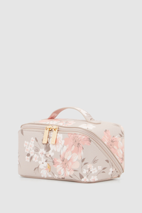 Floral Cosmetic Case