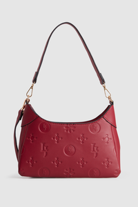 Embossed Shoulder Bag