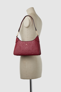 Embossed Shoulder Bag