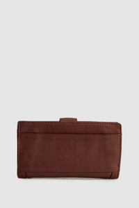 Leather Large Tab Wallet