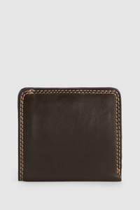 Maya Leather Press Stud CC Wallet