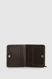 Maya Leather Press Stud CC Wallet