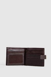 Marcus Leather Tab Wallet