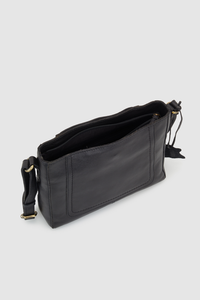 Remi Leather East Crossbody Bag