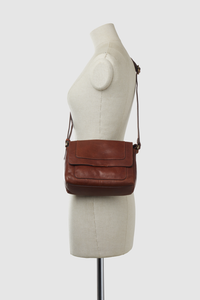 Remi Leather Flap Crossbody Bag