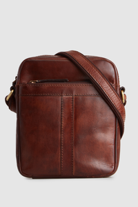 Flynn Leather Medium Satchel