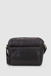 Lili Leather Camera Crossbody Bag