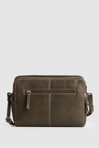 Maya Leather Crossbody Bag