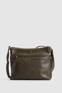 Maya Leather Large Crossbody Bag