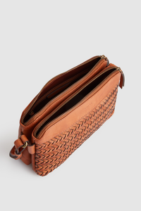 Mira Leather Crossbody Bag