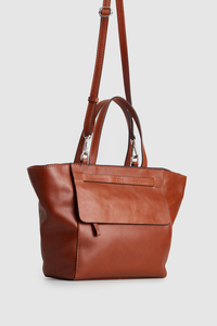 Tess Leather Small Tote Bag