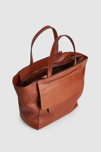 Tess Leather Small Tote Bag