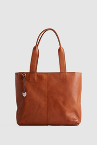 Lyra Leather Tote Bag