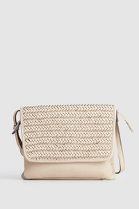 Mira Leather Flap Crossbody Bag