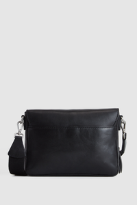 Lyra Leather Flap Crossbody Bag