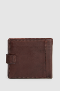 RFID Leather Tab Wallet