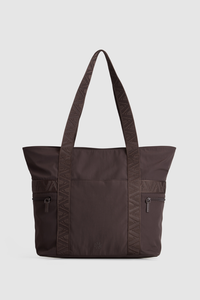 Gia Large Nylon Tote Bag