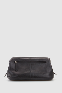 Flynn Leather Washbag