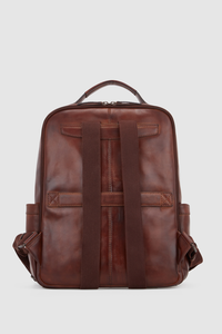 Flynn Leather Backpack