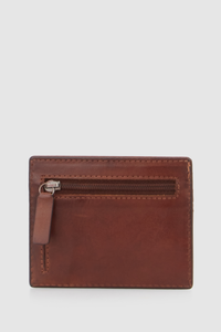 RFID Angus Leather CC Case