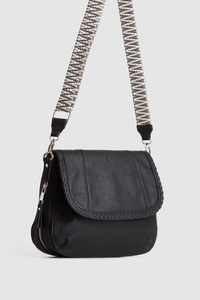 Flapover Crossbody Bag