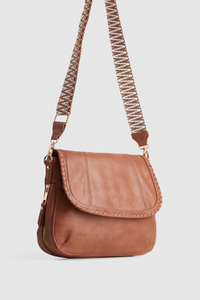 Flapover Crossbody Bag