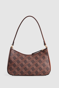 Chain Print Shoulder Bag