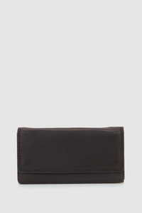 Maya Leather Large Clutch