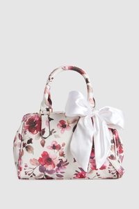 Floral Mini Grab Tote Bag