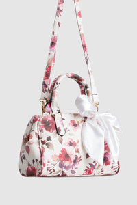 Floral Mini Grab Tote Bag