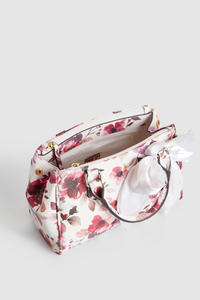 Floral Mini Grab Tote Bag