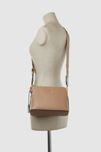 Embossed Crossbody Bag