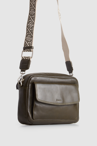 Pia Leather Crossbody Bag