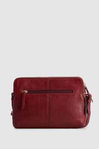 Maya Leather Crossbody Bag