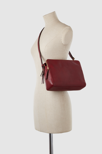 Maya Leather Crossbody Bag