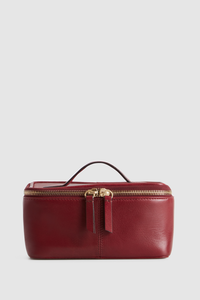 Bronte Leather Small Beauty Case