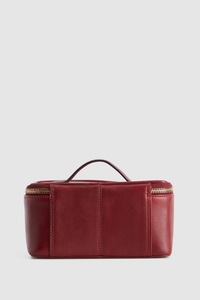 Bronte Leather Small Beauty Case