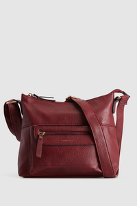 Zip Pocket Panel Crossbody Bag