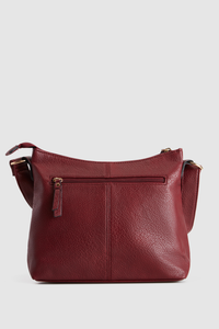 Zip Pocket Panel Crossbody Bag