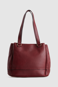 Zip Pocket Panel Tote Bag