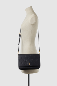 Embossed Flapover Bag