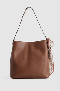 Scarf Hobo Tote Bag