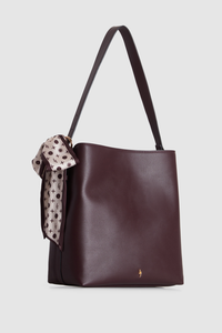 Scarf Hobo Tote Bag