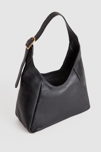 Alexa Leather Small Hobo Bag