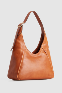 Alexa Leather Small Hobo Bag